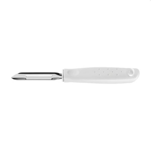 Tramontina Pelador de Papa M Blanco 10121051 Cuchilla Acero Inoxidable Ergonómico y Resistente