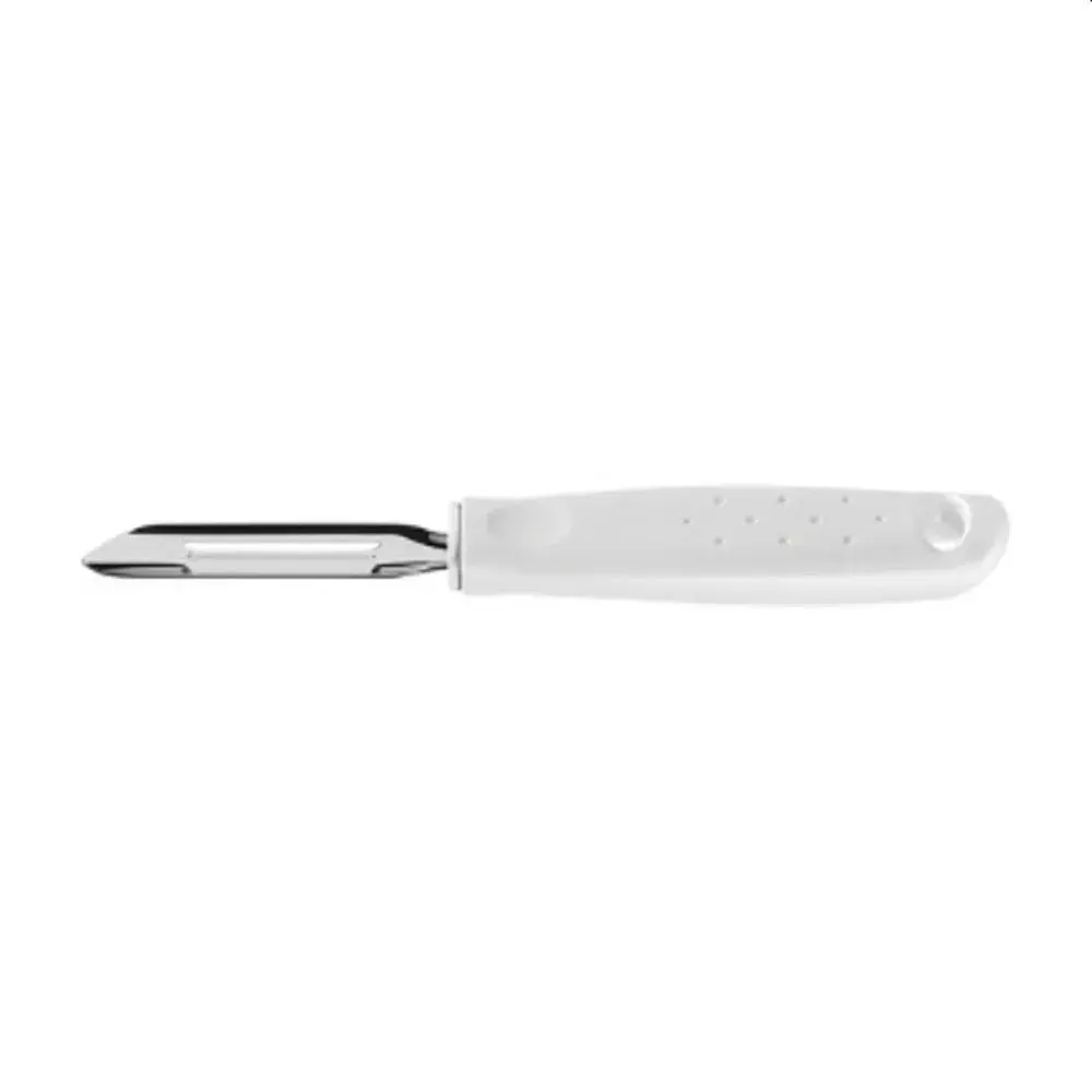 Tramontina Pelador de Papa M Blanco 10121051 Cuchilla Acero Inoxidable Ergonómico y Resistente