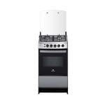 Indurama Bilbao Spazio Plus 20 4 Hornillas 5200W Encendido Automático Quemadores Sellados Cromo