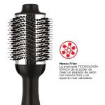 Revlon RVDR5222TLA2 Cepillo Profesional Iónico 3 Temperaturas Tecnología Anti-Frizz Negro