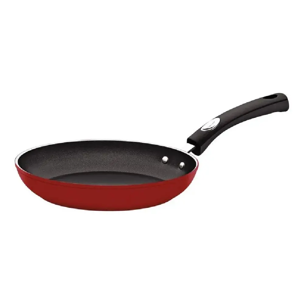 Sartén Tramontina 28700728 28cm Rojo Mónaco para Todo Tipo de Cocinas
