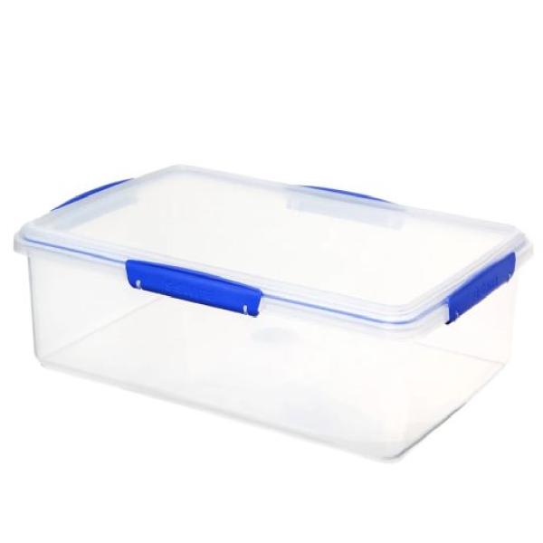 Envase para Comida Sistema 1870 7L con Tapa Segura Apto Frigorífico Sin Derrames Claro