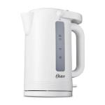 Oster BVSTKT35W Hervidor Eléctrico 3.5L 1500W Apagado Automático Base 360° Blanco
