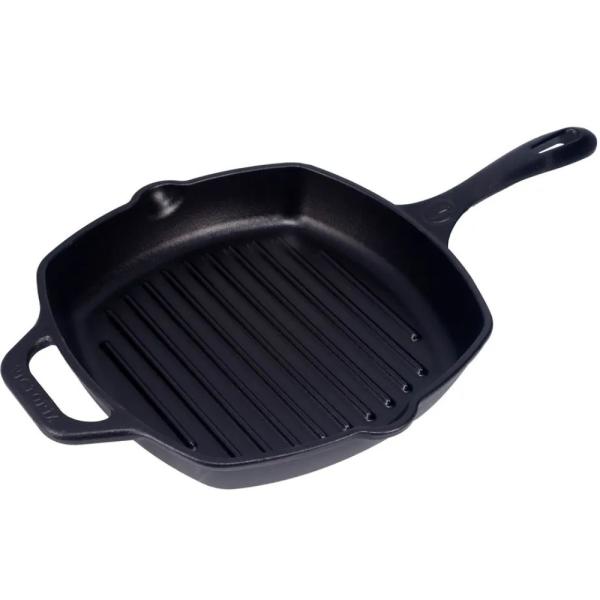 Sartén Cocina Victoria 26 cm H Fundido Precureado Base Gruesa Antiadherente -55145006