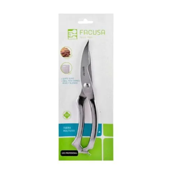Facusa 10162047 Tijera Cocina Premium Corte Pollo 18cm Diseño Ligero Seguro
