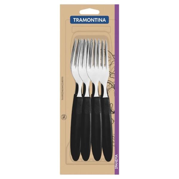Set de 12 Tenedores Tramontina Ipanema Acero Inoxidable