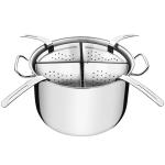 Tramontina Cozi Pasta Acero Inoxidable 3.5L Tapa Hermética Antiadherente Plata - 10286243