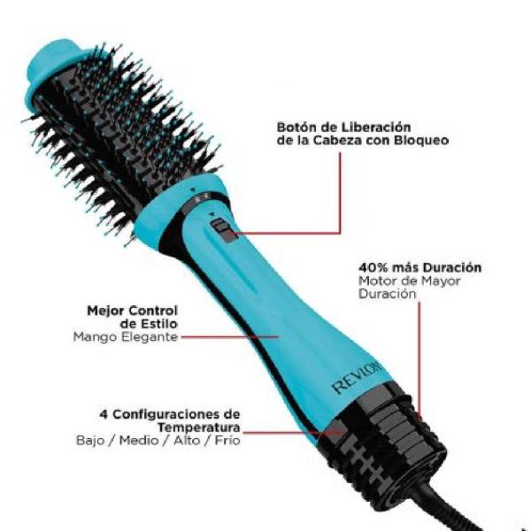 Revlon RVDR5298MNTLA2 2000W Secador Profesional 3 Velocidades Tecnología Iónica Color Menta