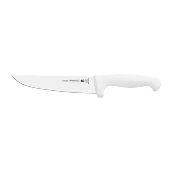 Cuchillo Tramontina 10059765 20cm Corte Carnes Hoja Forjada Balance Perfecto Blanco