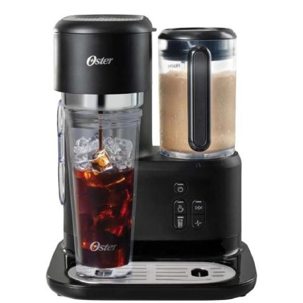Oster BVSTDC03B 500W Cafetera Frappé con Licuadora Incluida 3 En 1 Negro