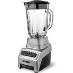 Black+Decker BL1140MS Licuadora 1.5L 450W 12 Velocidades Pulveriza Hielo Jarra de Vidrio Plata