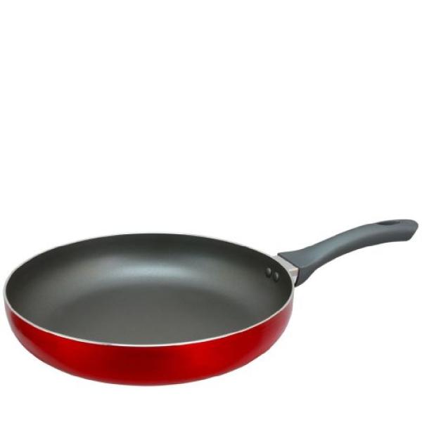 Oster Sartén Profesional 24cm Antiadherente Duradero Fácil Limpieza Diseño Moderno Rojo