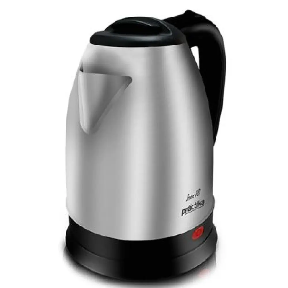 Hervidor Eléctrico INOX 18 1.8 Litros 2000W Apagado Automático Plateado