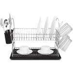 Lucca RB1057C Escurridor Record 36x36cm Acero Inoxidable Fácil Almacenaje Ideal Cocinas Pequeñas
