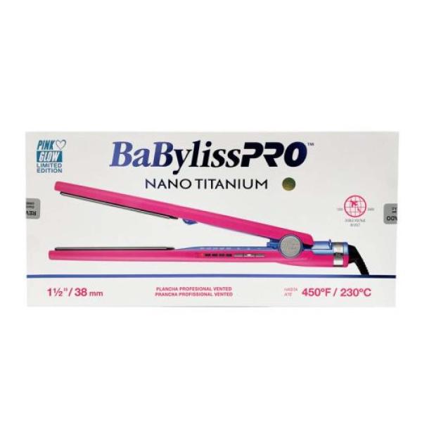 Babyliss BNPTPGP4093TPE Plancha Iónica 2200W Tecnología Vented Pink Glow Cabello Liso Perfecto Rosa