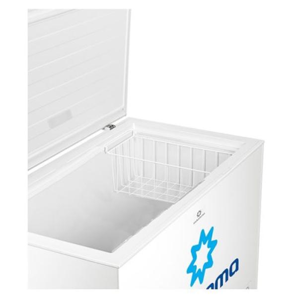 Indurama CI-320BL Congeladora 297L Blanca Eficiencia A+ Sistema No Frost 4 Cajones