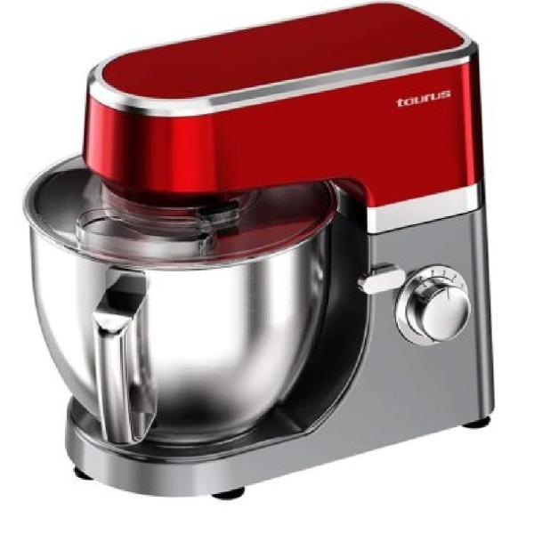 Taurus BP53L Batidora de Pedestal 500W 5 Velocidades Jarra de Vidrio 1.5L Plata