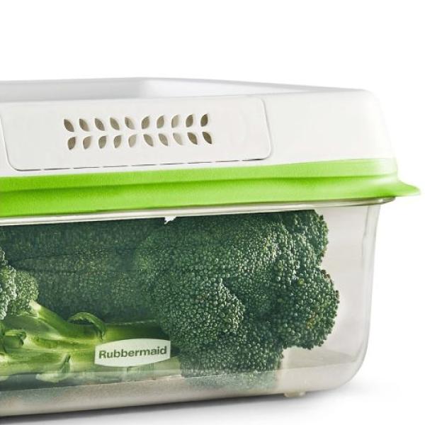 Rubbermaid Contenedor 2114820 2 Piezas 10L Organización Frutas Verduras