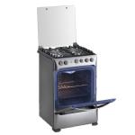 Indurama Florencia Croma Cocina a Gas 4 Hornillas 5.5KW Encendido Automático Zafiro