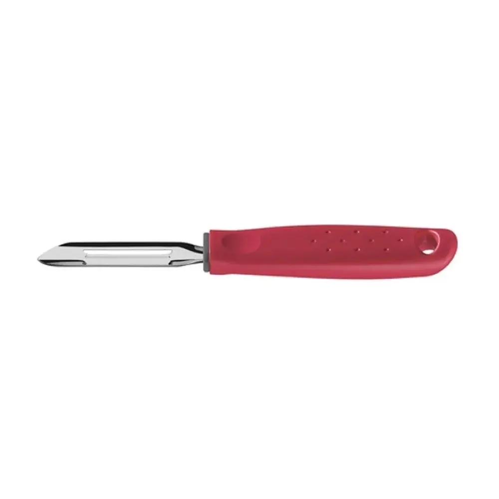 Tramontina Pelador de Papa M Rojo Acero Inoxidable Antiadherente Ergonomico Cocina Profesional - 10121080