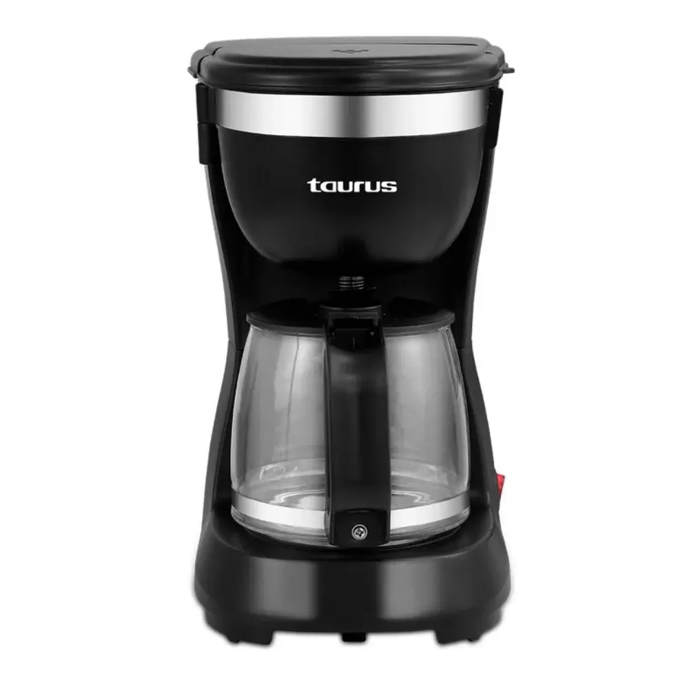 Cafetera Taurus New Coffee 1.5L 800W Termobloque Calentamiento Rápido Apagado Automático Negro