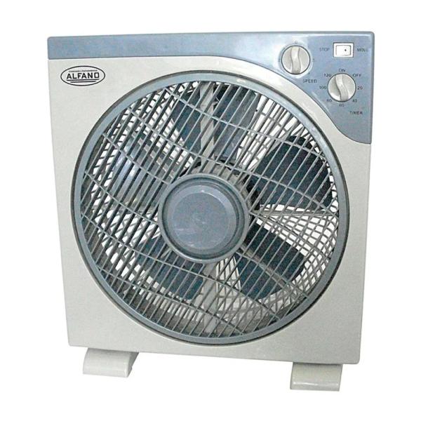 Blanco Furni BF-1210-12 50W Ventilador Recirculante 12" 3 Velocidades Ajustables