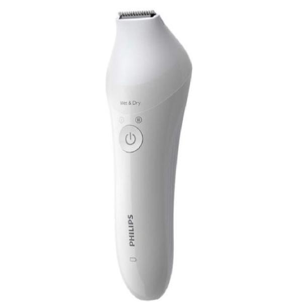 Philips BRE715 00 Depiladora Húmeda y Seca 0.4mm Cabezal Extraíble 5 Accesorios Blanco