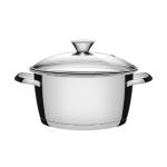 Olla Tramontina Allegra 1.5 Litros Triple Capa Base Difusora Tapa de Vidrio - 62654164