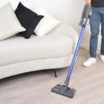 Aspiradora Ultimate Confort 3 en 1 120W Inalámbrica Ligera 0.5L Depósito Azul
