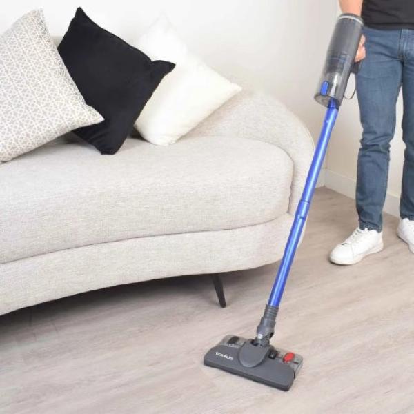 Aspiradora Ultimate Confort 3 en 1 120W Inalámbrica Ligera 0.5L Depósito Azul