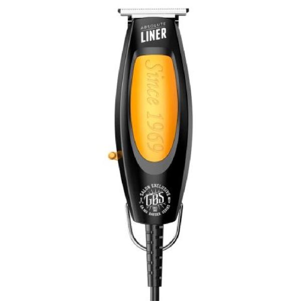 GBS Absolute Liner 0780 Trimmer Barbería Motor Silencioso 45W Ajuste Digital Negro