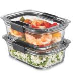 Rubbermaid Tuppers 2118306 Set 2 Unidades Capacidades Diferentes Apta Congelador
