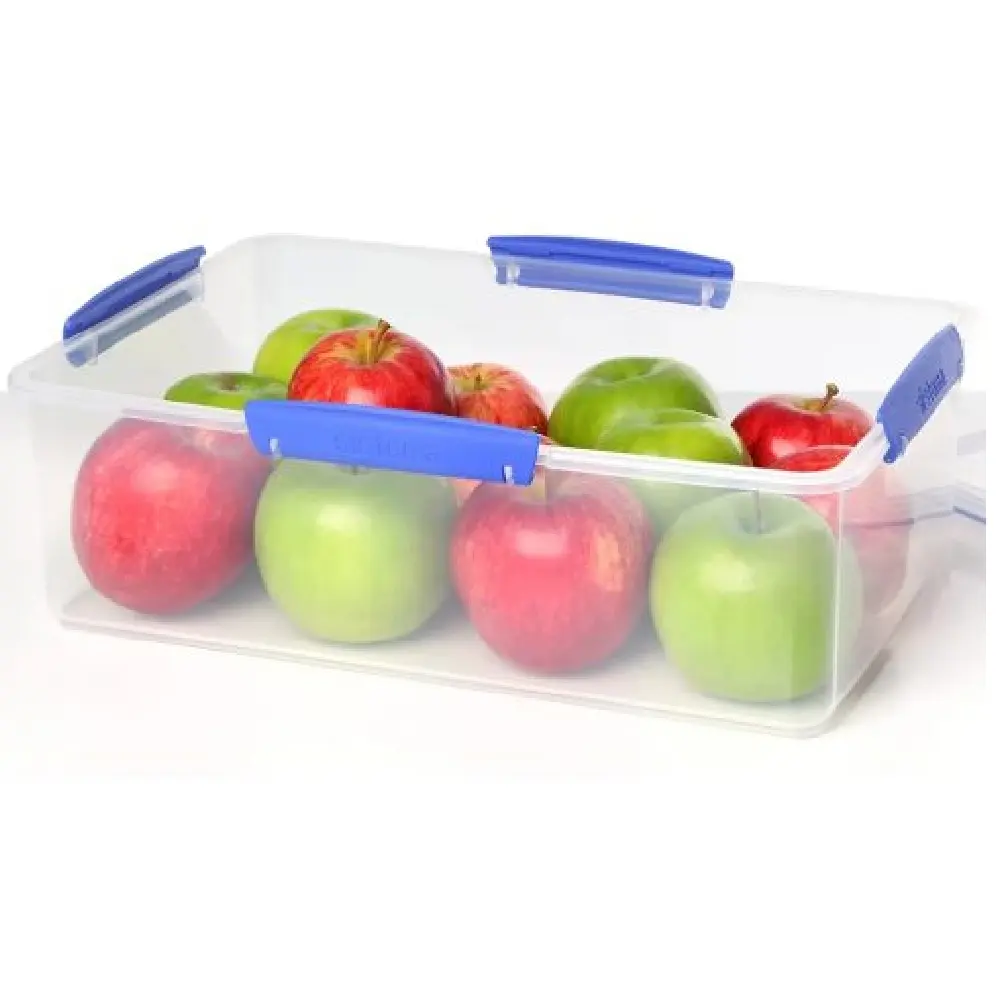 Envase para Comida Sistema 1870 7L con Tapa Segura Apto Frigorífico Sin Derrames Claro