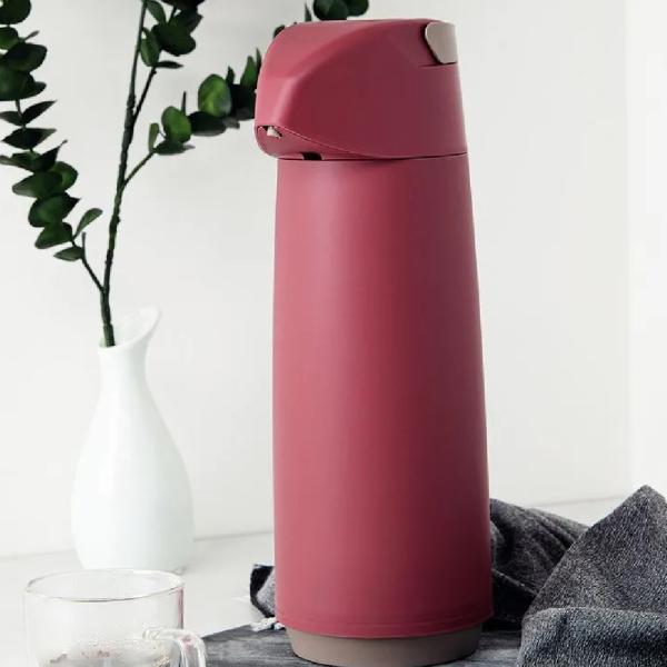 Tramontina Termo con Sifón 1.8L Acero Inoxidable Doble Pared Térmica