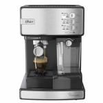 Oster Prima Latte BVSTEM6603SS Cafetera Automática 19 Bares Sistema Thermoblock Espresso Perfecto Plateado