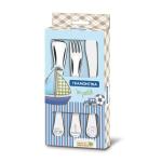 Tramontina Set Cubiertos para Niños x3 Pzas Seguro Antialérgico Fácil de Limpiar - 10286245