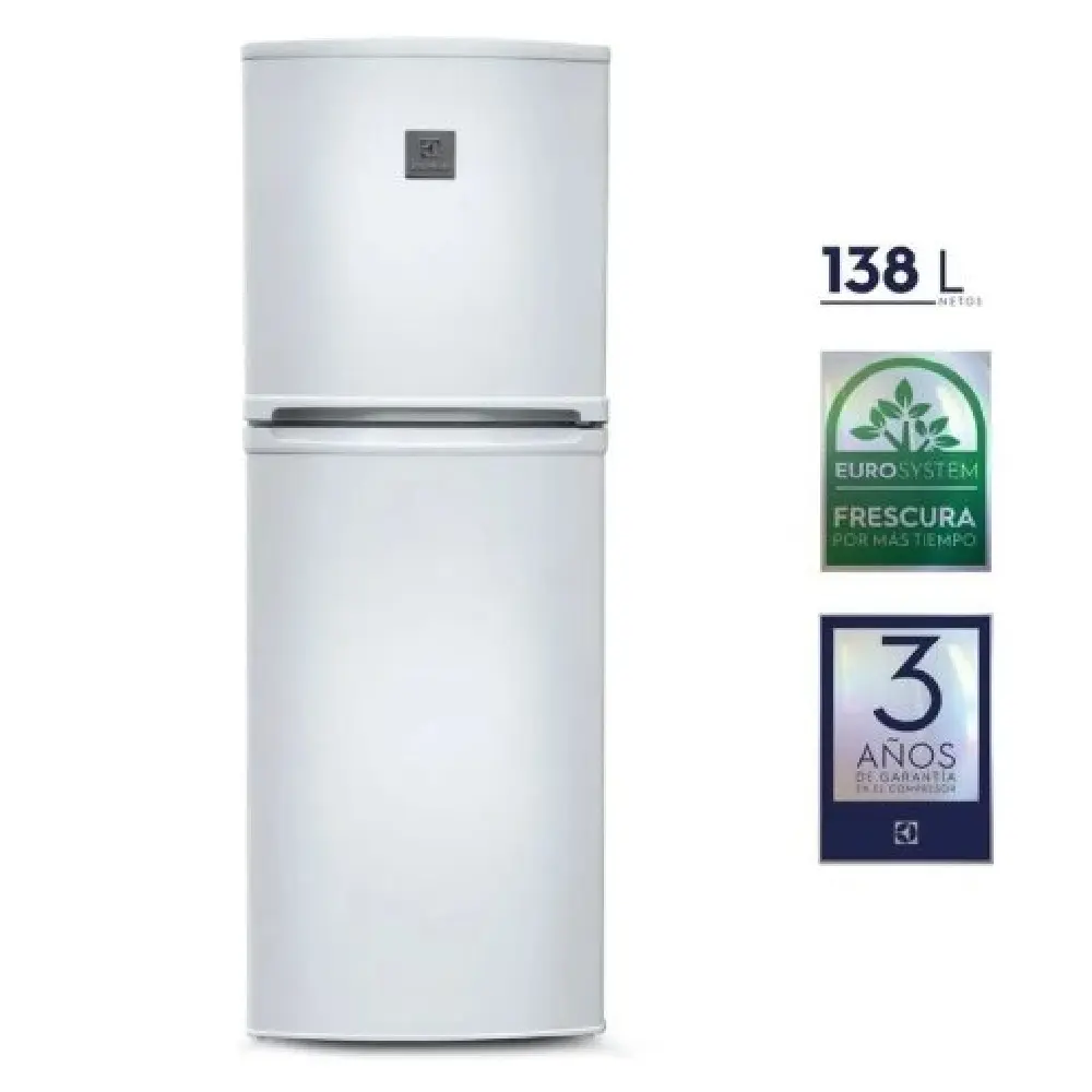 Refrigeradora Electrolux Cold Fresh 180L ERT18G2HNW No Frost Control Digital Blanco