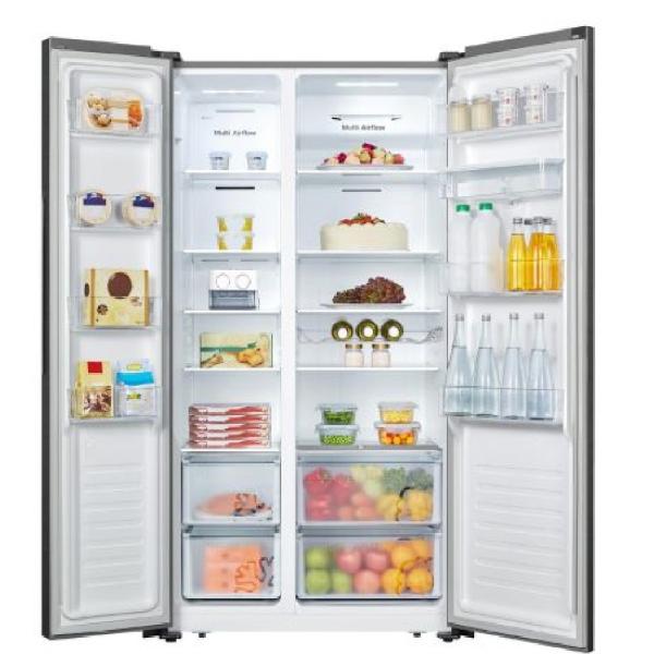 Indurama RI-788DI Side by Side 508L No Frost 2 Puertas Inverter Acero Inoxidable