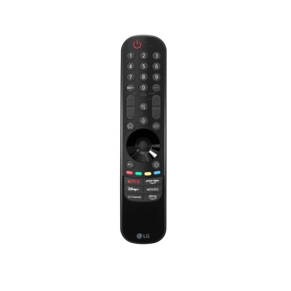 LG Magic Remote MR23GN Control Inteligente con Rueda Mágica y Comando de Voz Negro