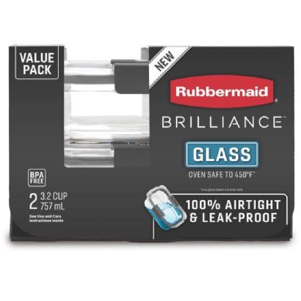 Rubbermaid Tuppers 2118306 Set 2 Unidades Capacidades Diferentes Apta Congelador