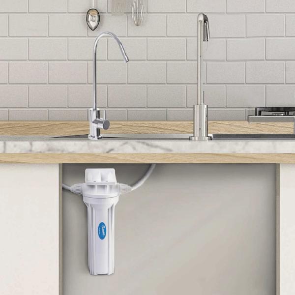 Rotoplas Purificador Bajo Lavadero 12L Filtración 5 Etapas Tecnología Hydropur-300009