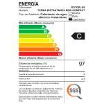 Rapiducha New Compact Licuadora Personal 4500W Vaso Tritan 500ml 2 Velocidades Portátil Negro