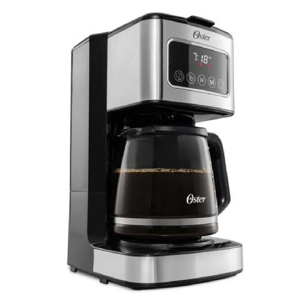 Cafetera Oster BVSTDC4402 1000W 12 Tazas Termo Acero Inoxidable Negro