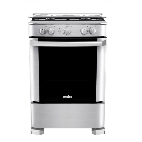 Cocina de Piso a Gas 60 cm Inox Mabe - CMP6035FX1