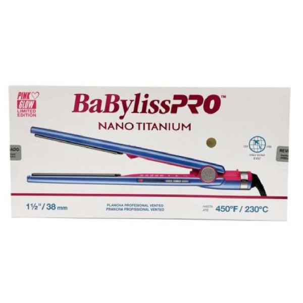 Babyliss BNPGB4093TPE Plancha Iónica 409°C Tecnología Vented Pink Glow Cerámica