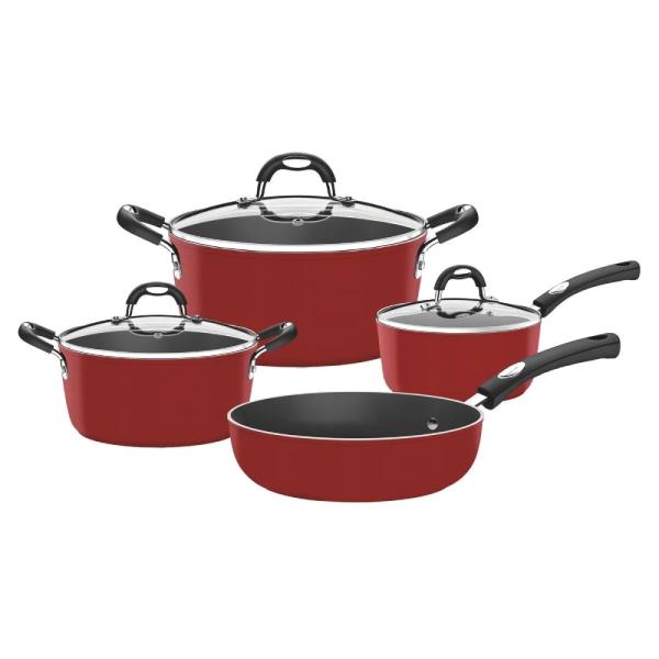 Juego de Ollas Mônaco Induction Starflon Premium 7 Piezas - 28799701