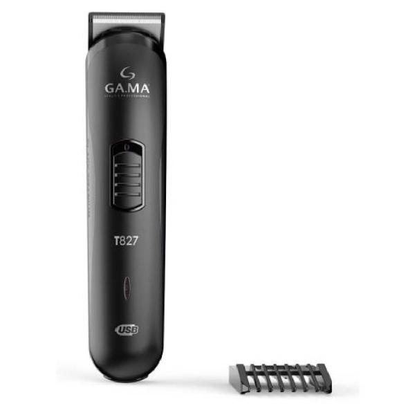 Titanium Gama T742 Cortadora + T827 Afeitadora Profesional 20W Anticalórica Set Completo Negro