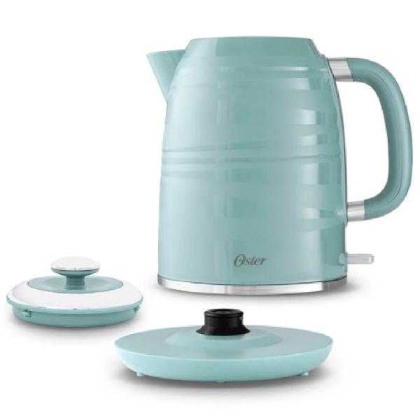 Oster BVSTKT4177V Hervidor 1.7L 1500W Apagado Automático Base 360° Acero Inoxidable