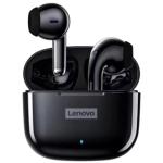Audífonos Lenovo LP40 Inalámbricos 13mm Drivers Estéreo HD Batería 400mAh IPX5 Negro