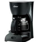 Cafetera Oster BVSTDCDR5B 500W 4 Tazas Termoaislante Jarra de Vidrio Negro
